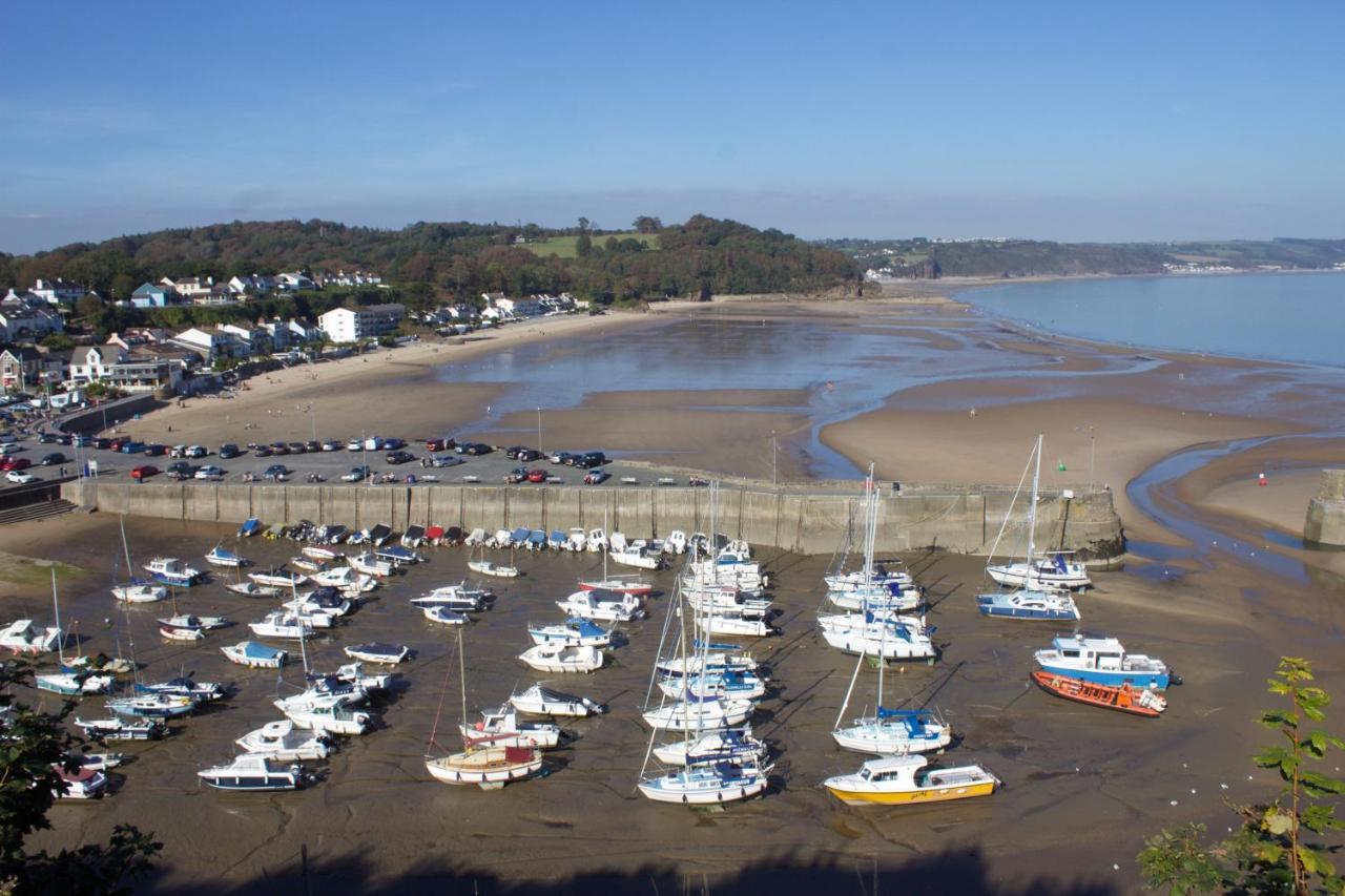Beach House With Sea Views Over Saundersfoot Bay Buitenkant foto