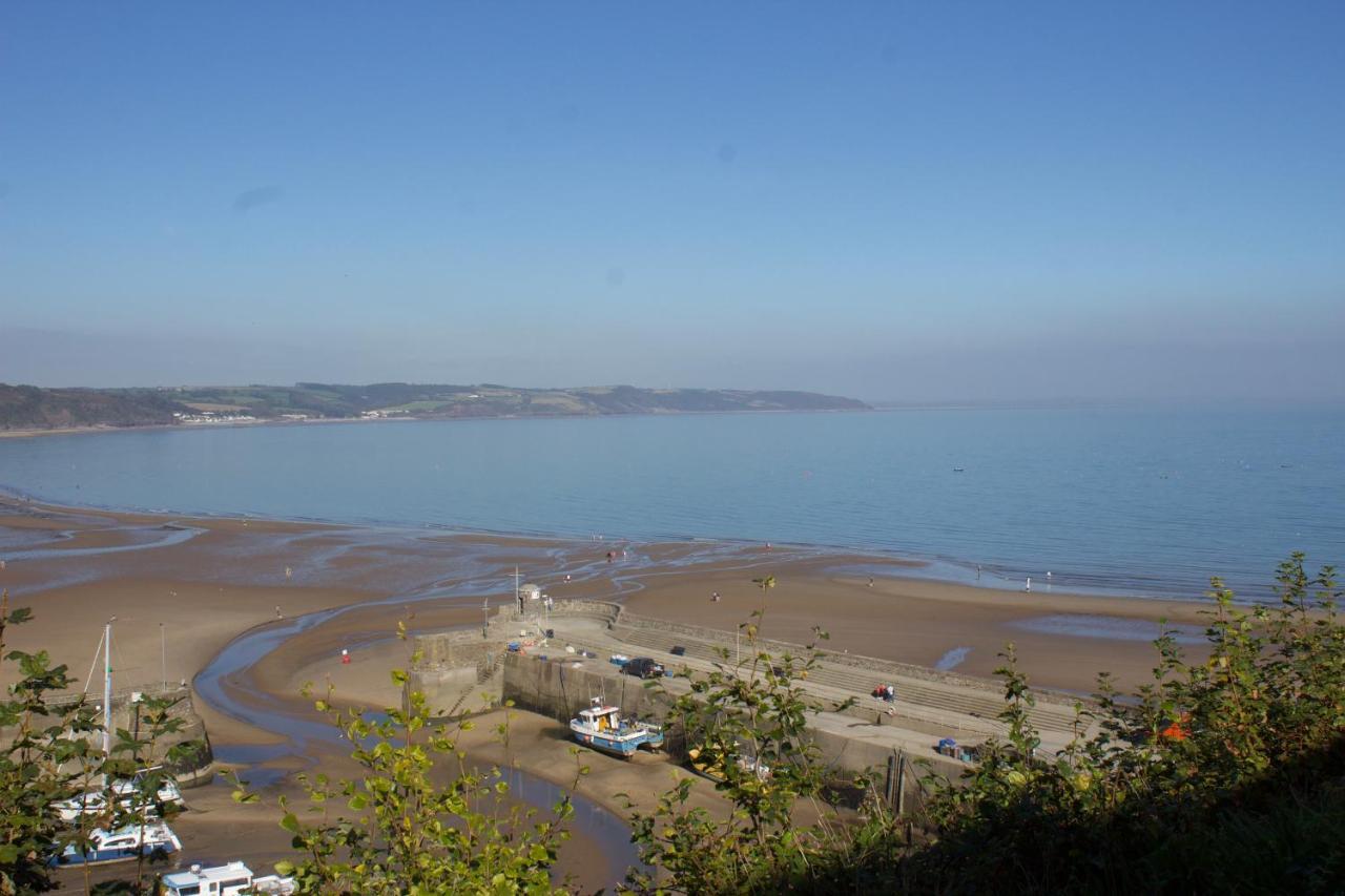 Beach House With Sea Views Over Saundersfoot Bay Buitenkant foto