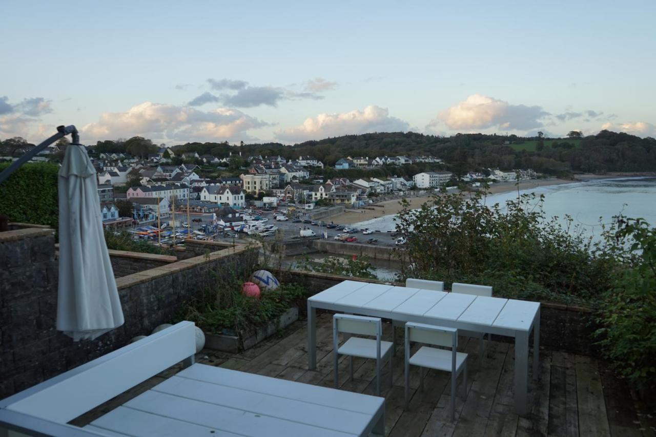 Beach House With Sea Views Over Saundersfoot Bay Buitenkant foto