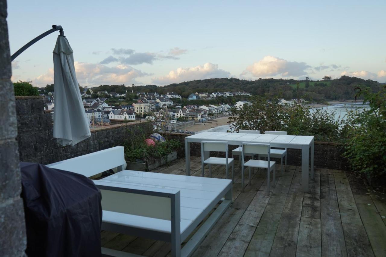 Beach House With Sea Views Over Saundersfoot Bay Buitenkant foto