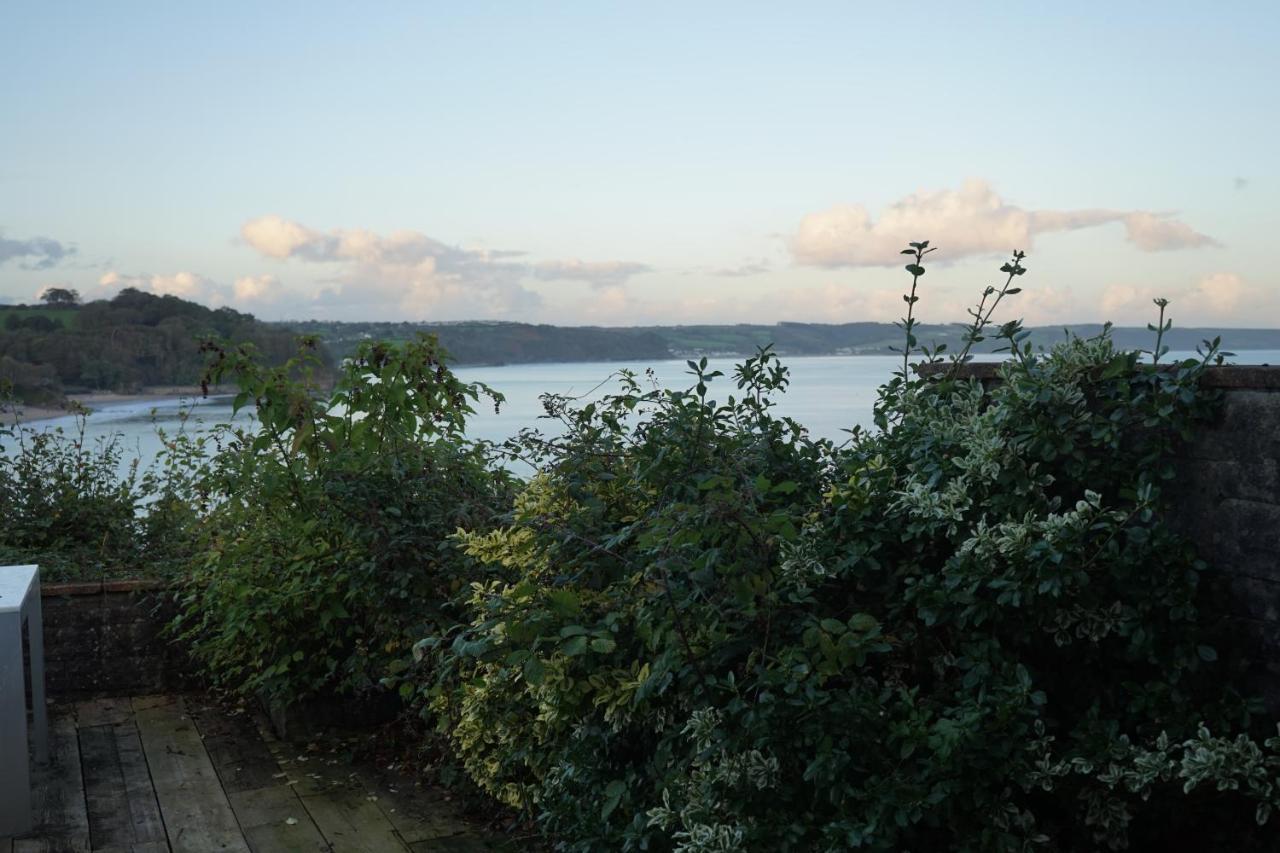 Beach House With Sea Views Over Saundersfoot Bay Buitenkant foto