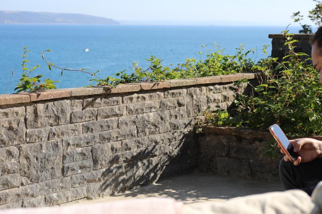 Beach House With Sea Views Over Saundersfoot Bay Buitenkant foto