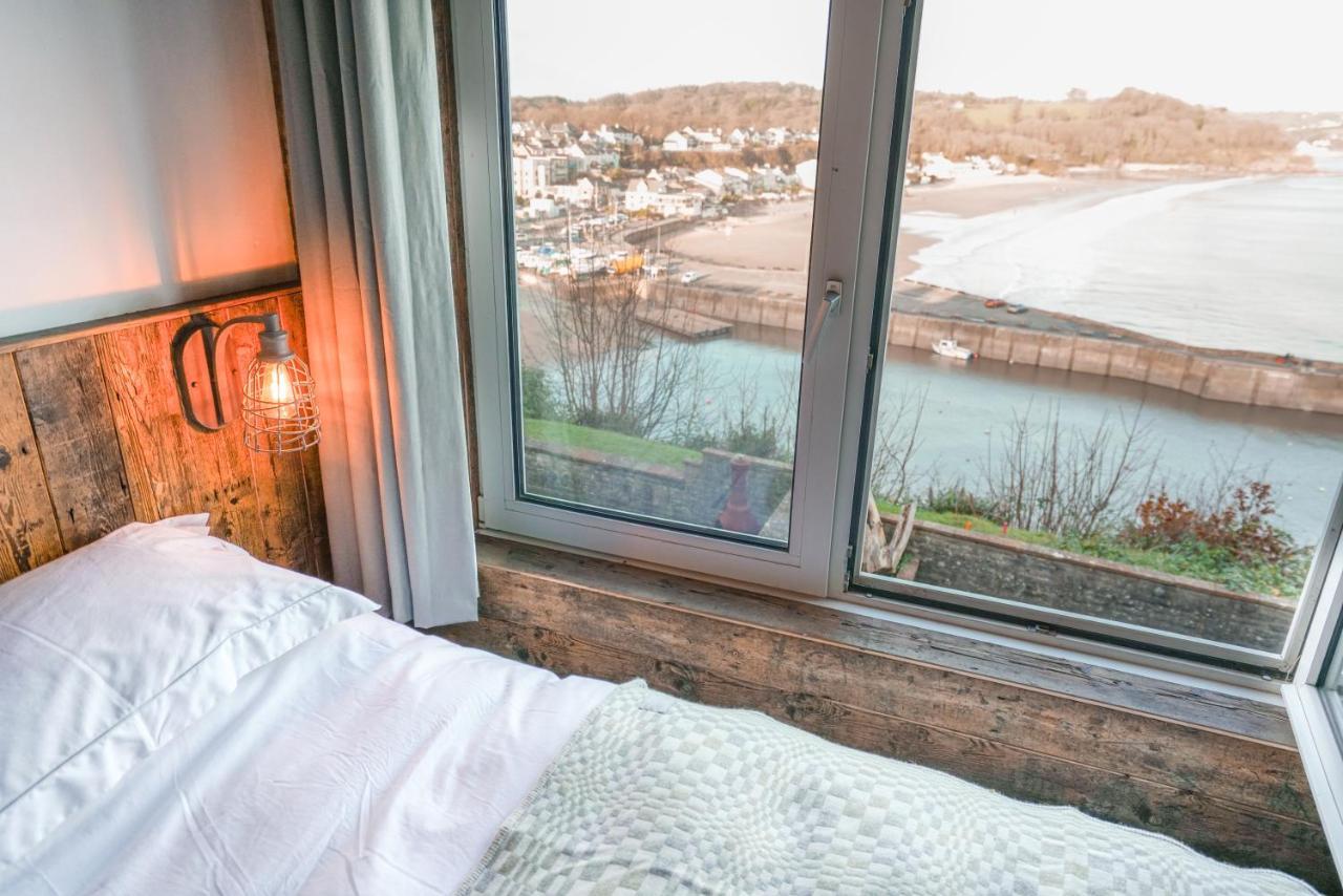 Beach House With Sea Views Over Saundersfoot Bay Buitenkant foto